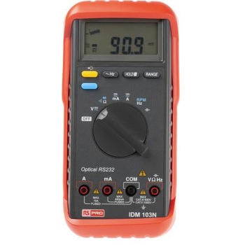 RS Pro デジタルマルチメータ (ハンドヘルドタイプ)，分解能：100μV dc RS PRO
