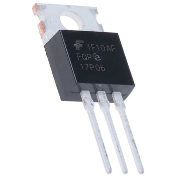 ON Semiconductor Pチャンネル パワーMOSFET， 60 V， 17 A， 3 ピン パッケージTO-220AB QFET シリーズ ON SEMICONDUCTOR