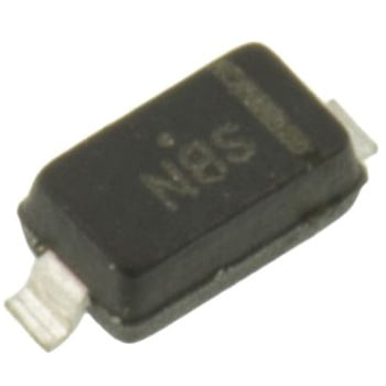 オンセミ， ショットキーバリアダイオード， 200mA， 30V， 2-Pin SOD-123 ON SEMICONDUCTOR