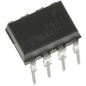 フォトカプラ ON Semiconductor HCPL2631， ロジックゲート出力， 8-Pin ON SEMICONDUCTOR