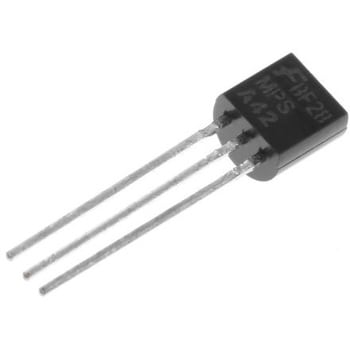 MPSA42 ON Semiconductor NPN トランジスタ， 300 V， 500mA， 3-Pin