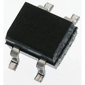 ON Semiconductor 整流用 ブリッジダイオード 単相 1A， 800V， 4-Pin MicroDIP ON SEMICONDUCTOR