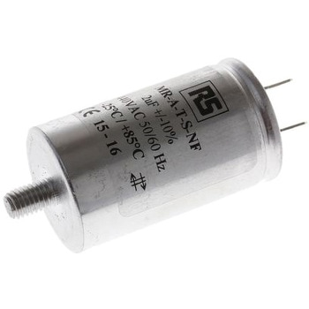 RS Pro ポリプロプレンコンデンサ(PP)，440V ac，2μF，±10% RS PRO