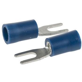 RS Pro Y形圧着端子 325032VM， 青 1.5 → 2.5mm2 16AWG to， 14AWG RS PRO
