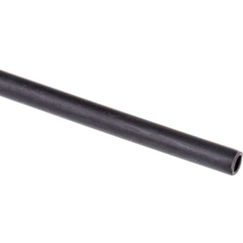 RS Pro 熱収縮チューブ， 収縮前 1.6mm， 収縮後 0.8mm， スリーブ長さ 1.2m ポリオレフィン， 黒 RS PRO