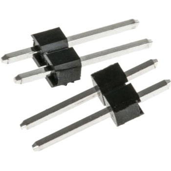 RS Pro ピンヘッダ， 2極， 1列， ストレート 2.54mm RS PRO