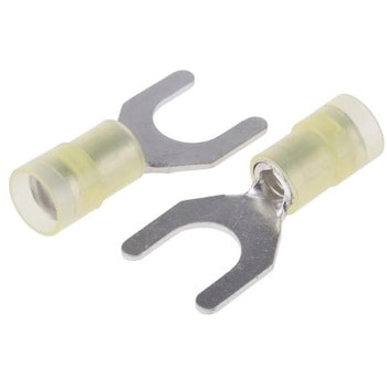 RS Pro Y形圧着端子， 黄 4 → 6mm2 12AWG to， 10AWG RS PRO