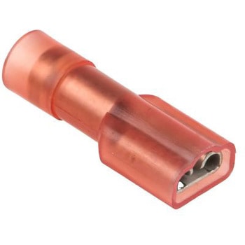 RS Pro ファストン端子 メス FDFNYD1 シリーズ， 22AWG to 16AWG RS PRO