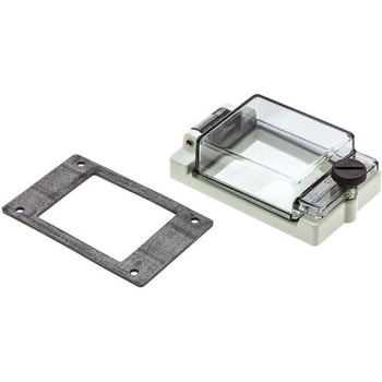 RS Pro 検査ウィンドウ のぞき窓 ポリカーボネート グレー， 78mm x 49mm x 27mm RS PRO