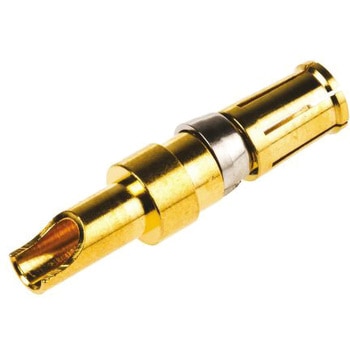 RS Pro Dサブコネクタ・パワーコンタクト メス はんだ ニッケルの上に金めっき RS PRO