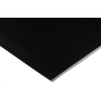 RS Pro ポリエチレン(PE)シート 黒， 500mm x 500mm x 20mm RS PRO