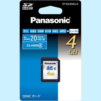 RP-SDLB04GJK SDHCメモリーカード 1個 パナソニック(Panasonic) 【通販