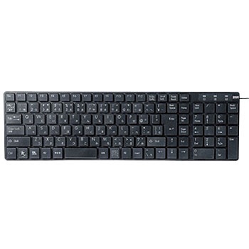 誤入力を減らすアイソレーションタイプUSBキーボード サンワサプライ