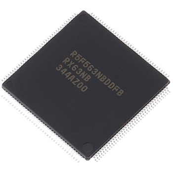 Renesas Electronics マイコン R5F563NBDDFB#V0 32ビット CISC RXファミリ， 100MHz， 1 MB フラッシュ， 2xUSB RENESAS