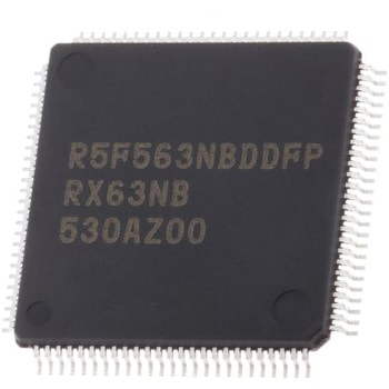 Renesas Electronics マイコン R5F563NBDDFP#V0 32ビット CISC RXファミリ， 100MHz， 1 MB フラッシュ， 2xUSB RENESAS
