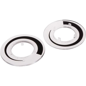 RS Pro ボリューム調整つまみ (ノブ) / ノブ用アクセサリ シャフト：24mm， 直径：46.8mm - RS PRO