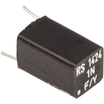 ポリスチレンコンデンサ RS Pro 1nF 63V dc RS PRO