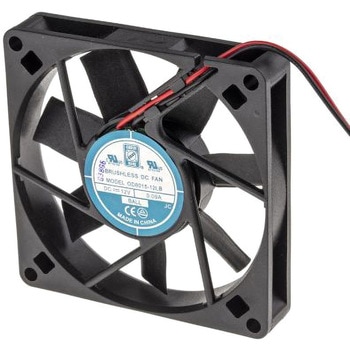 RS Pro DC 軸流ファン 80 x 80 x 15mm， 電源電圧：12 V dc (OD8015シリーズ) RS PRO