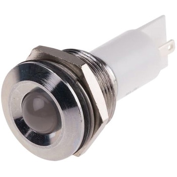 RS Pro LED表示灯， 白 19mm， 24 V ac/dc RS PRO