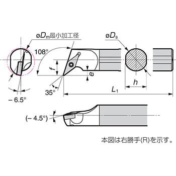 新品) 住友(イケダロイ) 内径超硬バイト C16R-SVQBR1103-20 | www