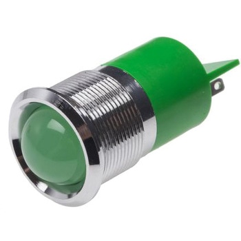 RS Pro LED表示灯， 緑 22mm， 24 V ac/dc RS PRO