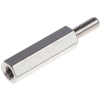 六角 スタンドオフ RS Pro 黄銅 M3 x 18mm RS PRO