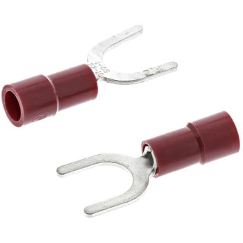 RS Pro Y形圧着端子 SVYS1-6， 赤 0.5 → 1.5mm2 22AWG to， 16AWG RS PRO