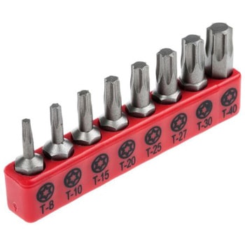 ドライバービットセット RS Pro 8 ピース Torx ドライバビット RS PRO