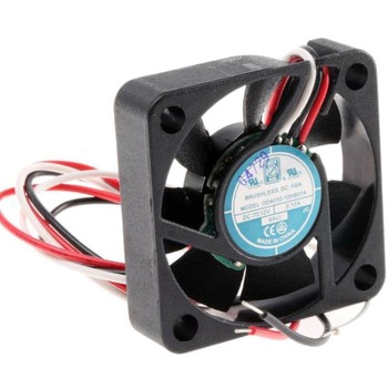 RS Pro DC 軸流ファン 40 x 40 x 10mm， 電源電圧：12 V dc (OD4010シリーズ) RS PRO