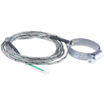 RS Pro 熱電対 PT/K/PIPE/SCM/30/40/2000 Kタイプ， -50℃ に +1100℃ RS PRO