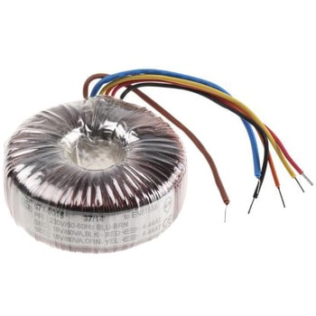 RS Pro トロイダルトランス，1次：230V ac，2次：2 x 18V ac，電力：160VA RS PRO
