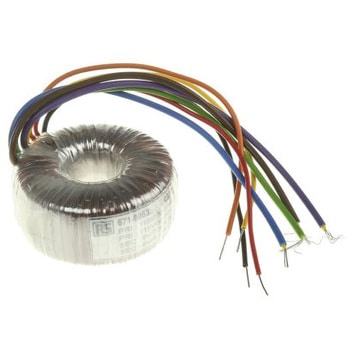 RS Pro トロイダルトランス，1次：115 V ac， 230 V ac，2次：2 x 6V ac，電力：15VA RS PRO