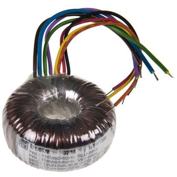 RS Pro トロイダルトランス，1次：115 V ac， 230 V ac，2次：2 x 12V ac，電力：30VA RS PRO