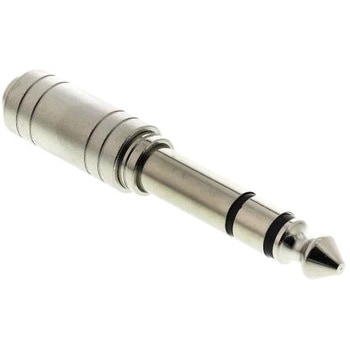 RS Pro A/Vコネクタアダプタ 3.5 mm ステレオ 1 / 4インチ ステレオ RS PRO