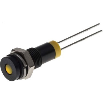 RS Pro LED表示灯， 黄 6mm， 2 V dc RS PRO