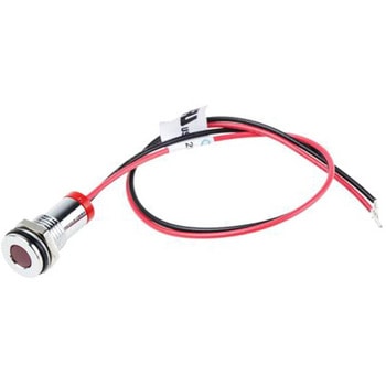 RS Pro LED表示灯， 赤 8mm， 2 V dc RS PRO