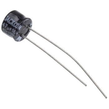 RS Pro アルミ電解コンデンサ 16V dc 47μF RS PRO