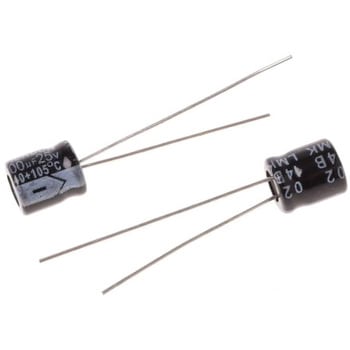 RS Pro アルミ電解コンデンサ 25V dc 100μF RS PRO