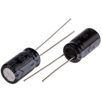 RS Pro アルミ電解コンデンサ 35V dc 220μF RS PRO