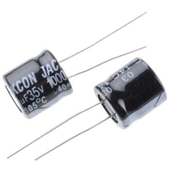 RS Pro アルミ電解コンデンサ 35V dc 1000μF RS PRO