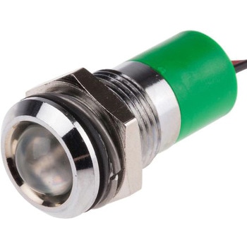 RS Pro LED表示灯 Q14P3CXXHG110E， 緑 14mm， 110 V ac RS PRO