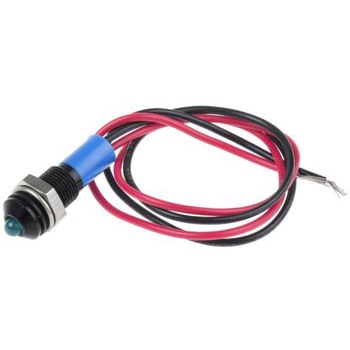 RS Pro LED表示灯 Q6P3BXXB12E, 青 6mm, 12 V dc RS PRO
