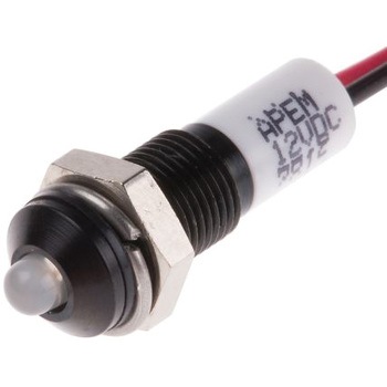 RS Pro LED表示灯 Q6P3BYYRG12E, 赤/緑 6mm, 12 V dc RS PRO
