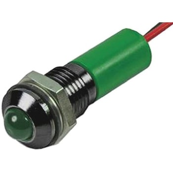 RS Pro LED表示灯 Q8P3BXXG24E， 緑 8mm， 24 V dc RS PRO