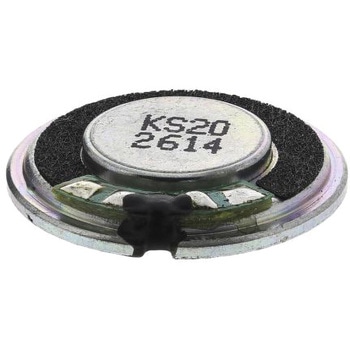 RS Pro ミニチュアスピーカ，サウンドレベル：92dB，定格出力：0.3W RS PRO