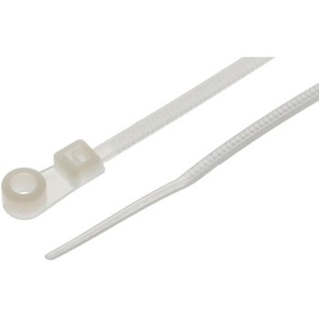 RS Pro 結束バンド， 113mm x 2.5 mm， ナチュラル， ナイロン 66 RS PRO