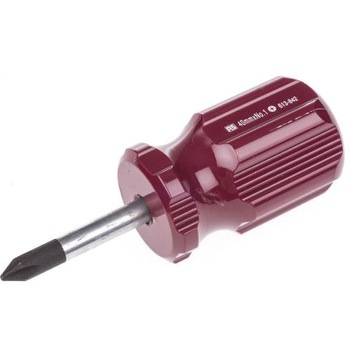 613-842 RS Pro スクリュードライバ ずんぐりした Phillips 1個 RS PRO