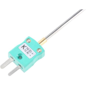 RS Pro 熱電対 温度センサ Kタイプ ミニチュアプラグ， -100℃ に +1100℃， 500mm RS PRO