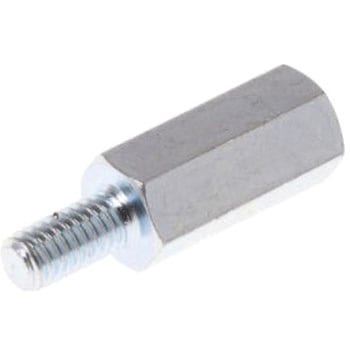 六角 スタンドオフ RS Pro スチール M4 x 15mm RS PRO