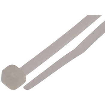 RS Pro 結束バンド， 142mm x 3.2 mm， ナチュラル， ナイロン 66 RS PRO